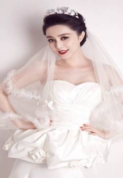 女神范冰冰婚纱写真iPhone苹果手机壁纸