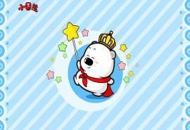 可爱卡通小囧熊超萌电脑桌面壁纸下载