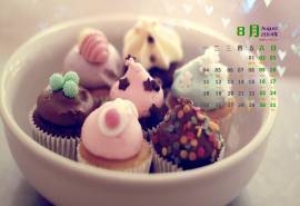 2014年8月日历壁纸美味好看的诱人甜品高清图片第二辑
