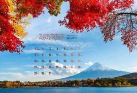 2014年12月日历壁纸唯美好看的蓝天白云美丽风景图片合集(二)