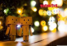 2014年12月日历壁纸好看的亚马逊纸盒人高清图片合集(二)