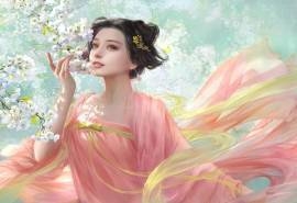 武媚娘传奇范冰冰唯美古装创意设计素材图片桌面壁纸下载