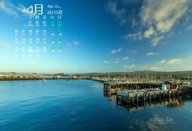 2015年4月日历精选加州美景蒙特雷怡人风光高清电脑图片桌面壁纸(1)