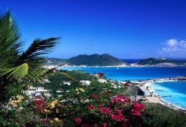 精选夏日清凉蓝天碧海高清海边风景图片壁纸下载（2）