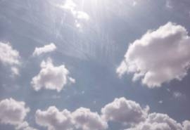 精选天空中漂浮的云彩白云朵朵美丽风景图片桌面壁纸下载