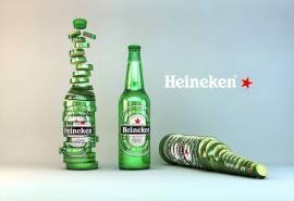 喜力啤酒创意广告壁纸下载