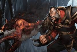 DOTA2凶猛野兽狼人电脑桌面壁纸下载