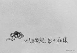个性非主流手写伤感文字语录图片电脑桌面壁纸