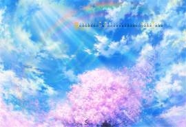 2015年9月日历壁纸动漫迷最爱的卡通动漫天空背景素材3