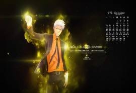 2015年10月日历家庭教师笹川了平桌面壁纸下载2