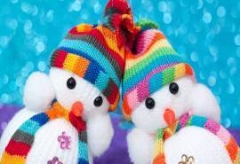 可爱雪人图片壁纸电脑桌面5