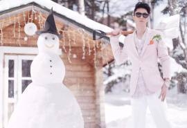 霍建华与雪人男友力十足电脑壁纸下载