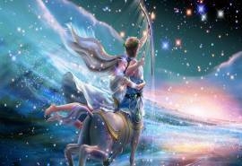 十二星座唯美意境图之射手座