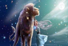 十二星座唯美意境图之狮子座