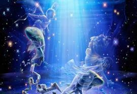 十二星座唯美意境图之双鱼座
