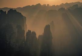 张家界杨家界优美风景图片电脑桌面壁纸