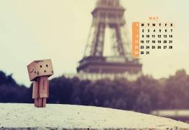 2016年5月日历纸箱人阿楞壁纸3