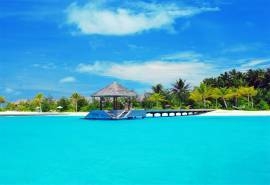 夏日海滩风景壁纸图片