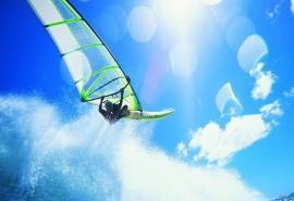 夏日帆板冲浪体育高清壁纸