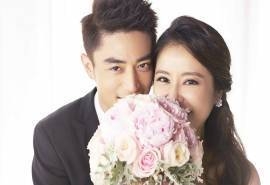 霍建华林心如婚纱照图片桌面壁纸
