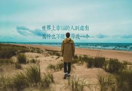 文字控唯美歌词创意图片桌面壁纸