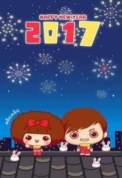 摩丝摩丝新年卡通手机壁纸图片