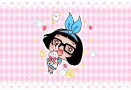 Hello菜菜小清新可爱卡通桌面壁纸