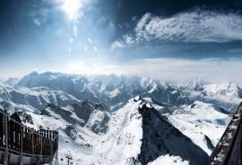 唯美的冬季冰雪奇缘的自然风景壁纸
