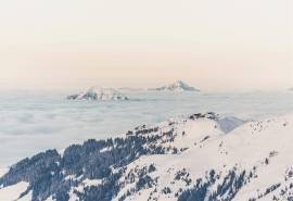 唯美冬日雪景超清图片壁纸
