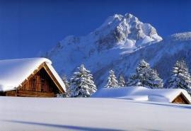 唯美冬日雪景纯白绝美高清壁纸
