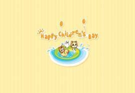 2017年六一儿童节创意卡通可爱唯美高清桌面壁纸
