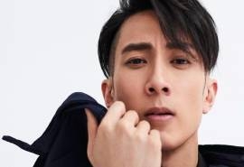 吴尊黑白帅气高清桌面壁纸