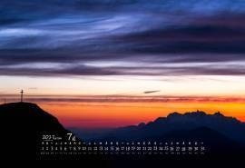 2017年7月唯美山水风景摄影高清日历壁纸