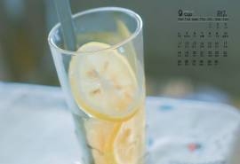 2017年9月日系意境风景高清桌面日历壁纸