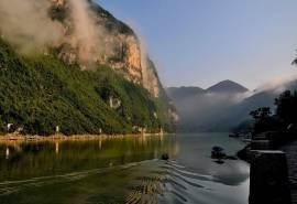 唯美山水古镇迷人景色高清图片电脑壁纸