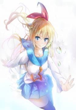 二次元同人手绘动漫美女手机壁纸图片