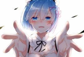 手绘动漫卡通少女可爱高清图片桌面壁纸