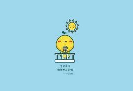 油爆叽丁冬季抗寒可爱卡通桌面壁纸