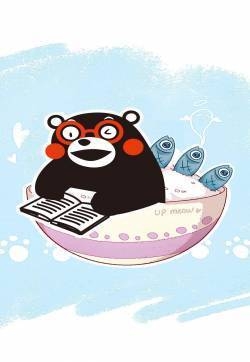 创意搞笑熊本熊图片高清苹果手机壁纸