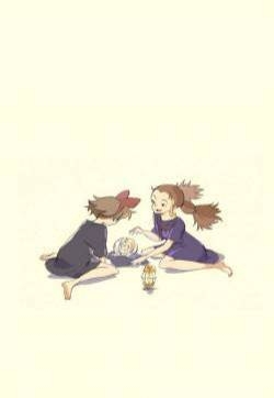《魔女宅急便》卡通人物手绘高清手机壁纸