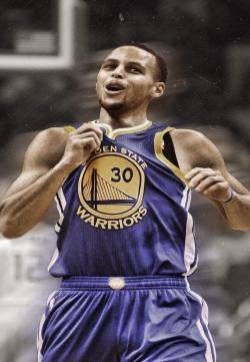 NBA金州勇士队库里手机壁纸图片
