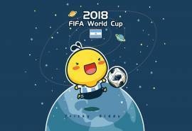 2018世界杯球队卡通桌面壁纸图片