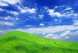 蓝天白云唯美风景图片电脑壁纸