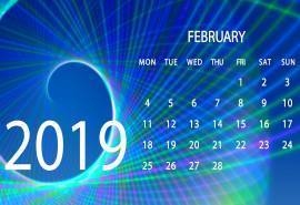2019年12个月月历图片桌面壁纸
