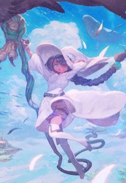 粉嫩梦幻动漫人物图片手机壁纸