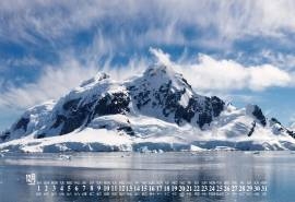 2018年12月唯美冬日雪景日历壁纸