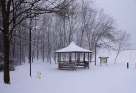 唯美冬季雪景图片高清桌面壁纸