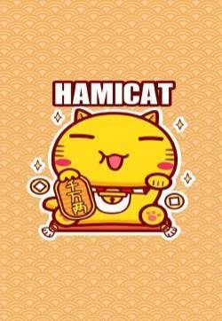 哈咪猫招财猫可爱图片手机壁纸