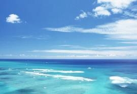 碧海蓝天唯美风光图片电脑壁纸