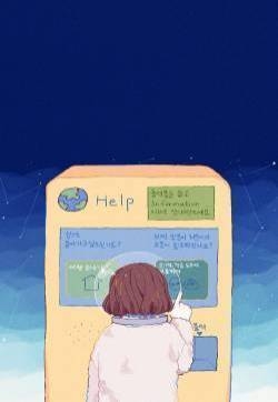 可爱女生创意手机壁纸图片